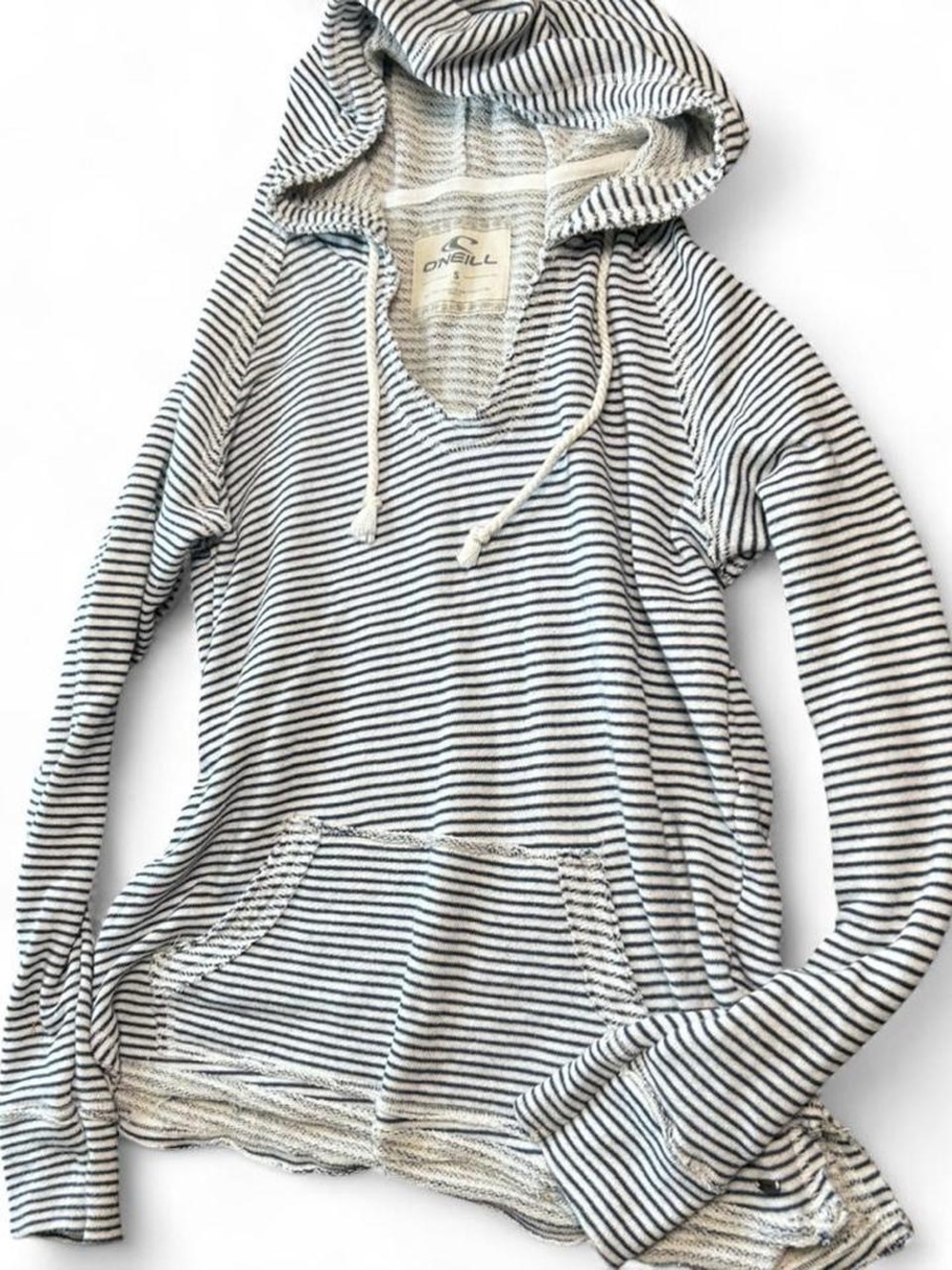 O’Neill Striped Hoodie (Size S) | Surf / Boho / Coastal Vibes